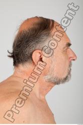 Head Man White Average Wrinkles Male Studio Poses